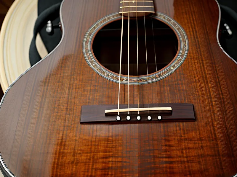 Hombre tocando guitarra con acordes básicos ya dominados en una reunión familiar