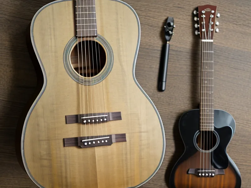 Posición del pulgar en el mástil para evitar trastes sordos al aprender acordes de guitarra