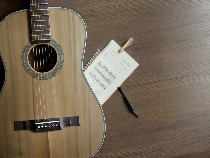 Yemas de los dedos marcadas por las cuerdas, señal de práctica eficiente en la guitarra