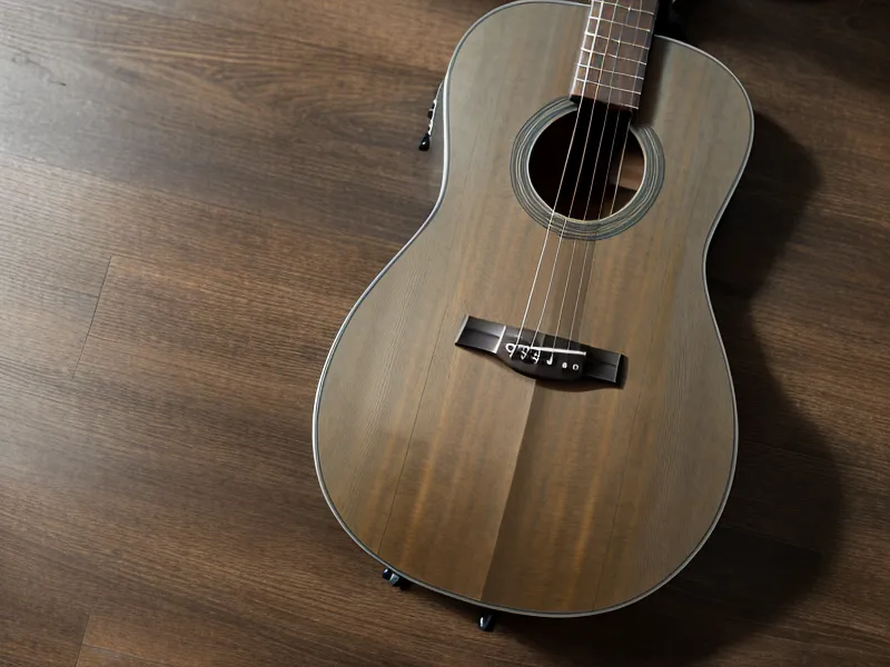 Guitarra eléctrica lista para practicar acordes de poder, la técnica clave para principiantes