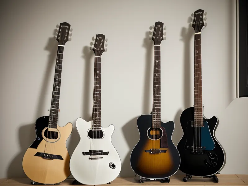 Diferentes tipos de guitarras para elegir según el curso online.