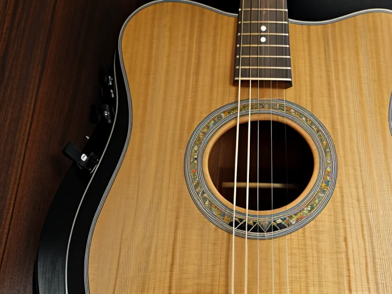 Aplicación de metrónomo en un teléfono móvil junto a una púa de guitarra, herramienta de aprendizaje autodidacta