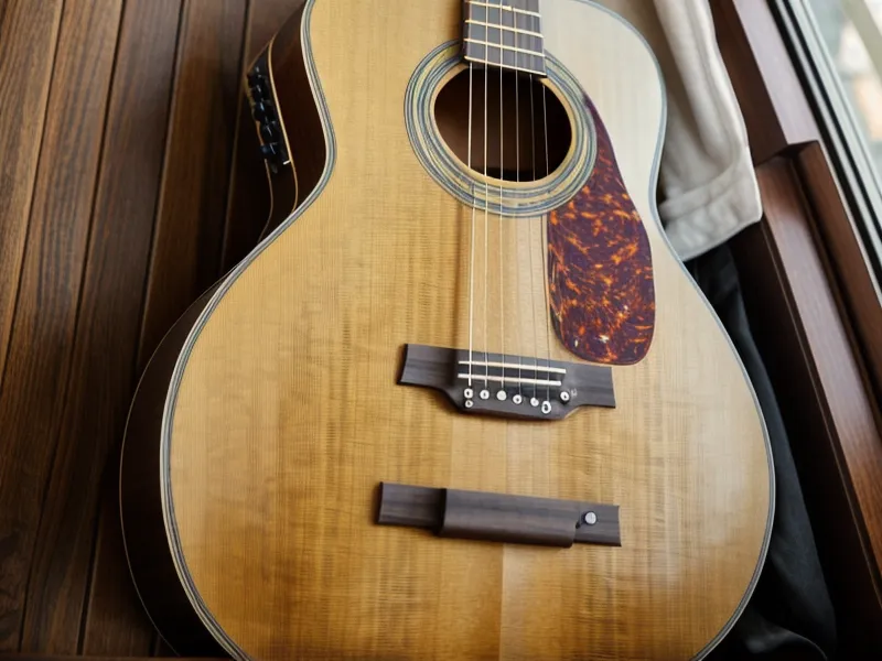 Dedos de principiante presionando cuerdas durante una clase de guitarra cristiana, practicando acordes para principiantes